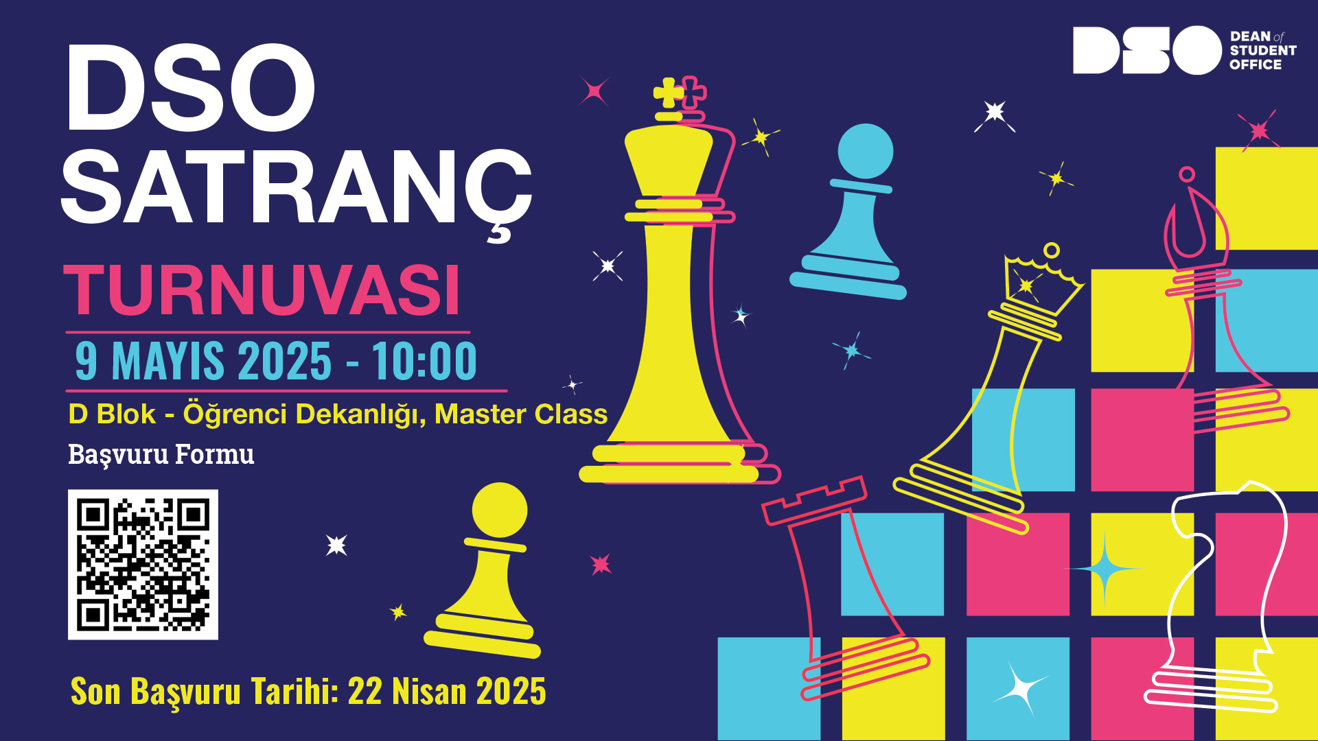 Stratejini Kur, Hamleni Yap: DSO Satranç Turnuvası Başlıyor!